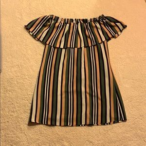 Off the shoulder dress